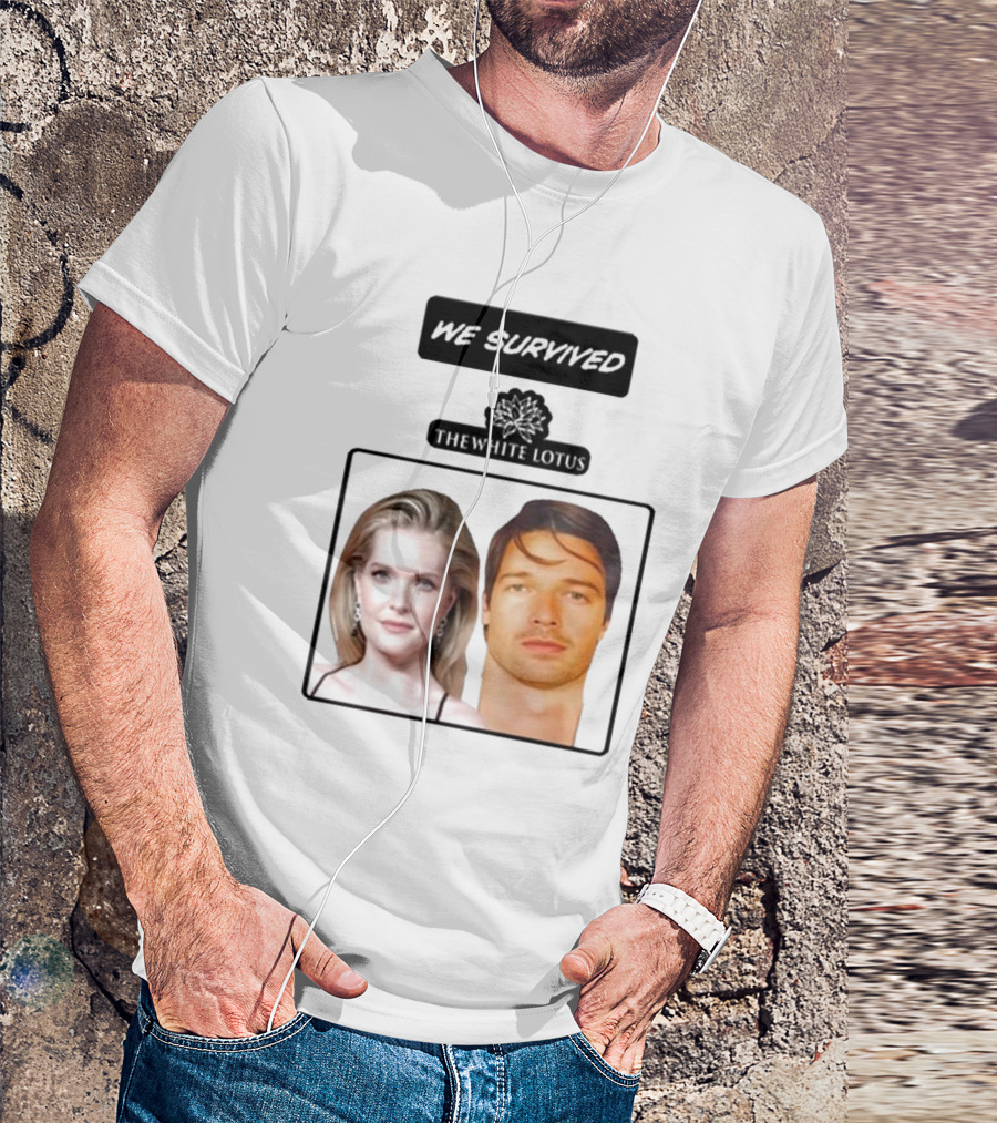 We Survived The White Lotus Patrick Schwarzenegger T-Shirt