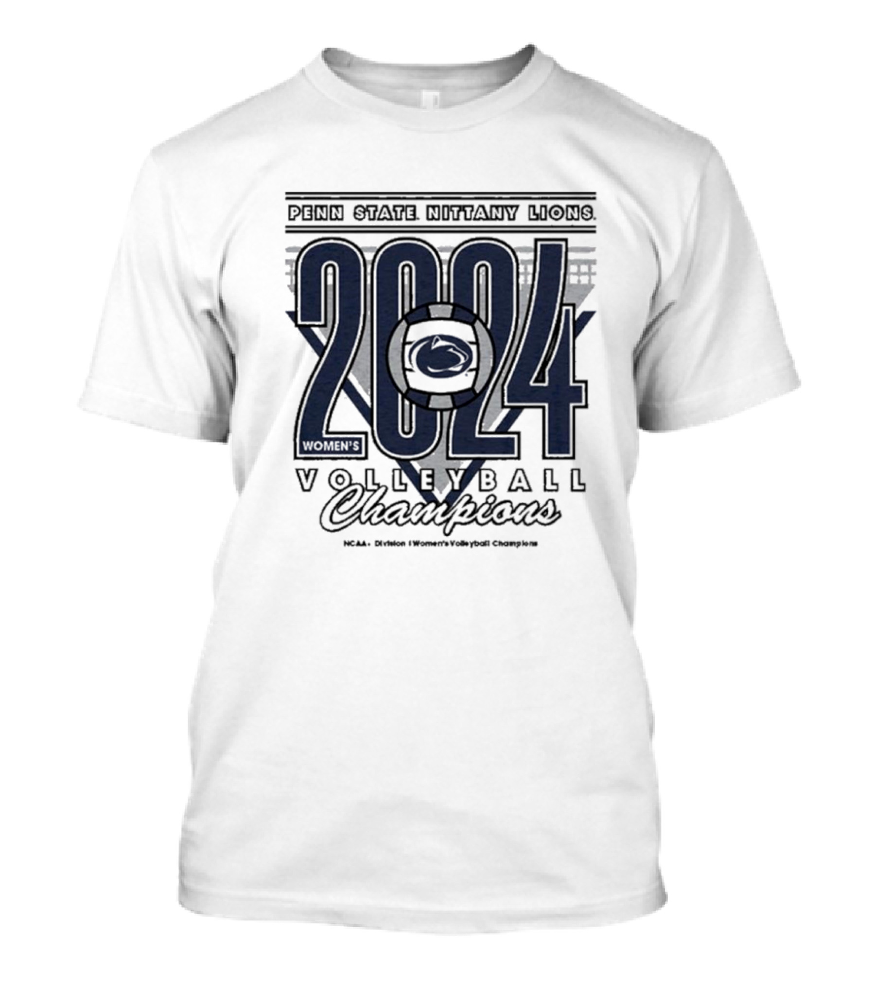 Penn State Nittany Lions 2024 Volleyball Champions Vintage T-Shirt