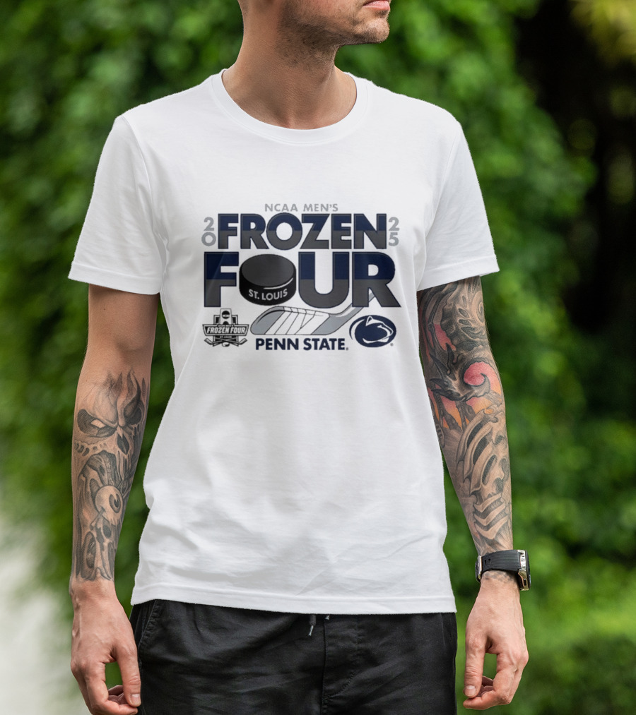 NCAA Men's Frozen Four 2025 St. Louis Penn State Nittany Lions T-Shirt