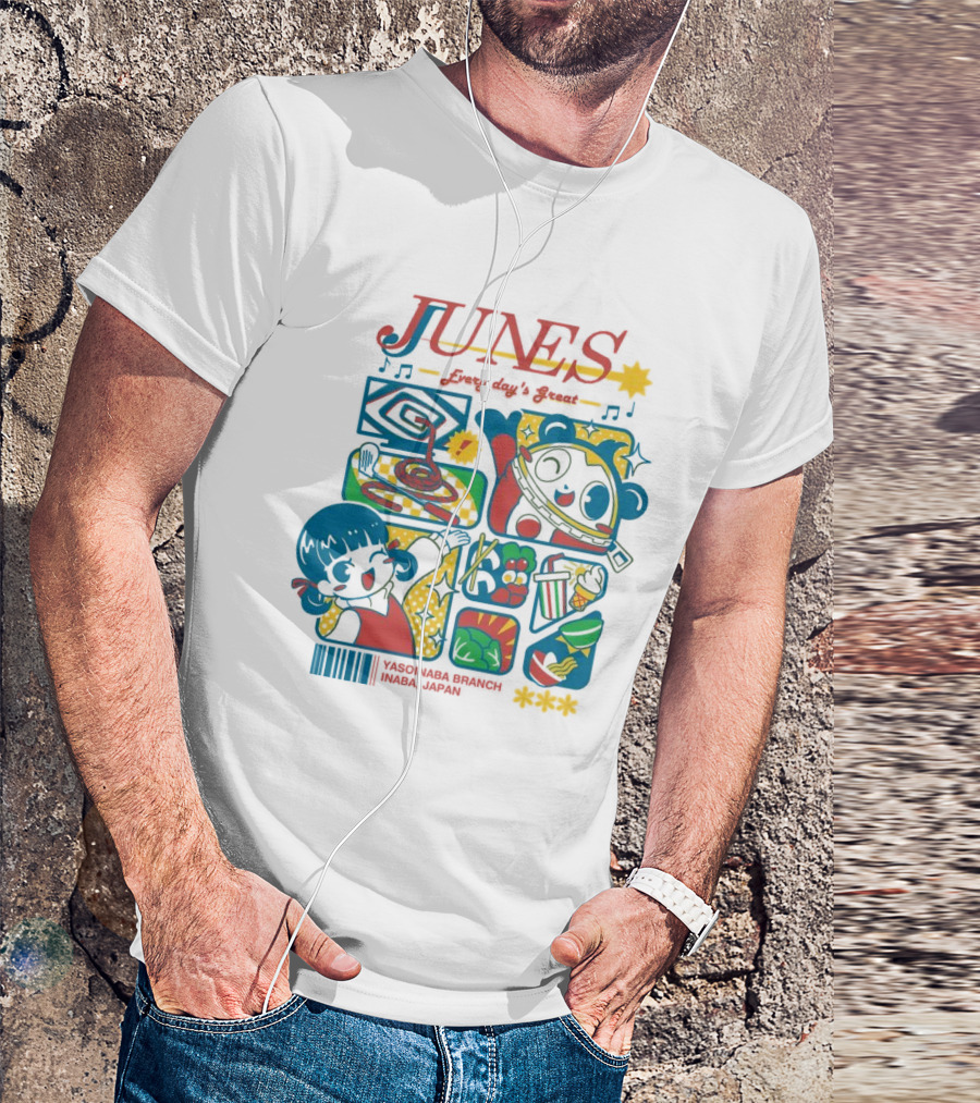 Junes Every Day's Great Persona 4 Characters And Scenes T-Shirt