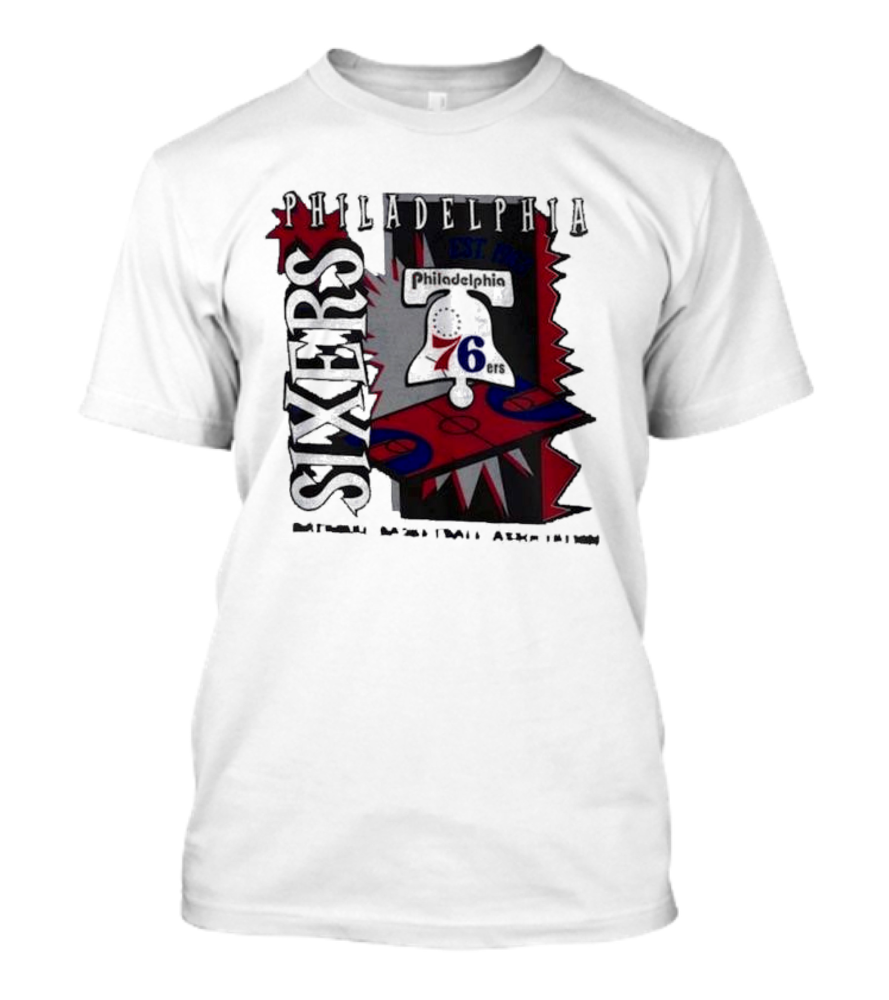 Philadelphia Sixers 1776 Basketball Association T-Shirt