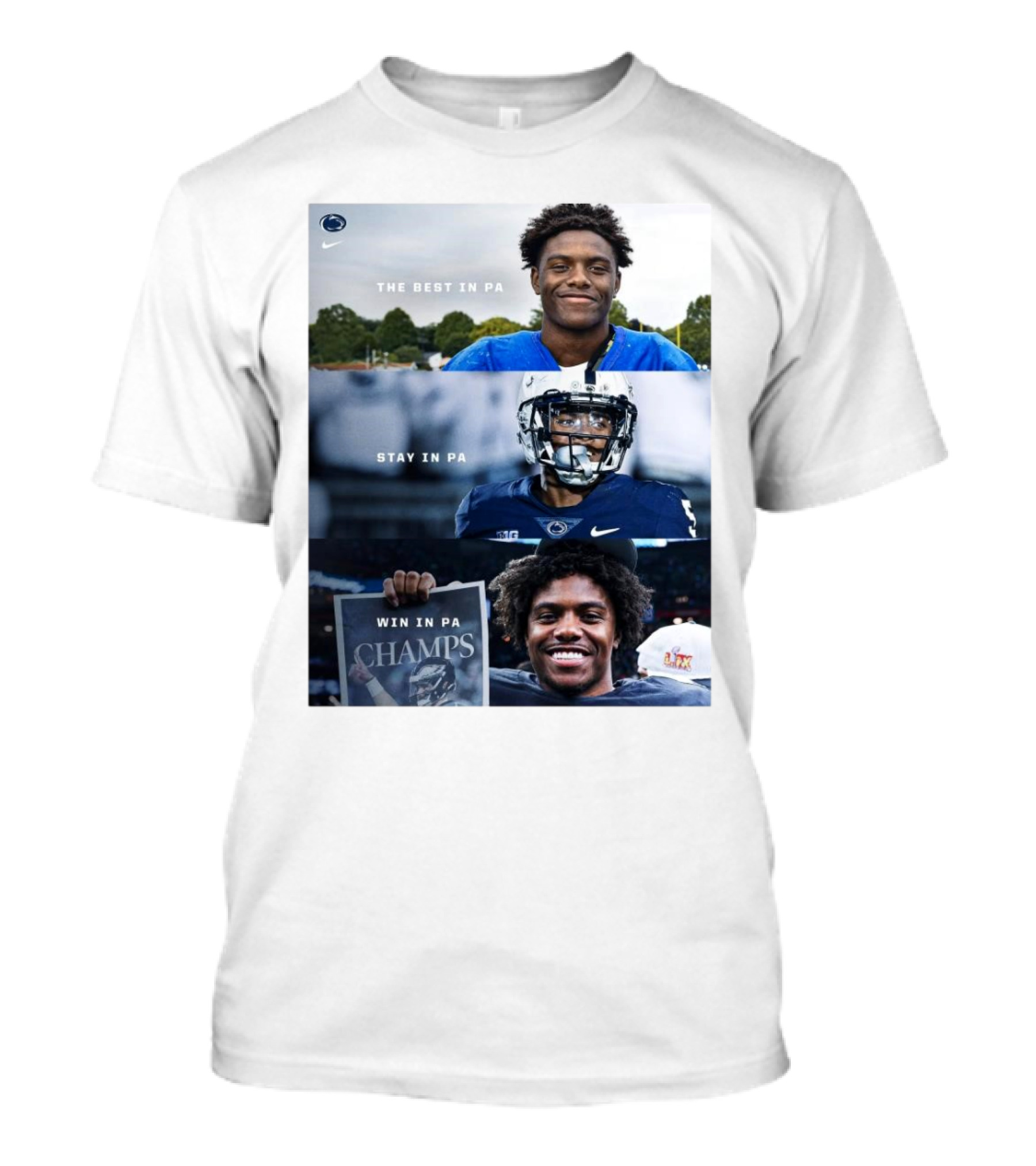 Penn State Football Jahan Dotson The Best In PA Stay In PA Win In PA Champs T-Shirt