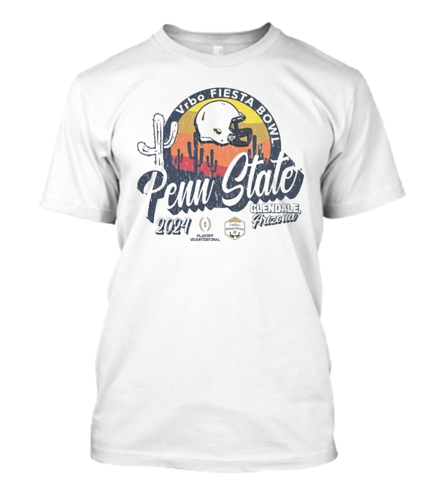 Vrbo Fiesta Bowl Penn State 2024 College Football Playoffs Glendale Arizona T-Shirt