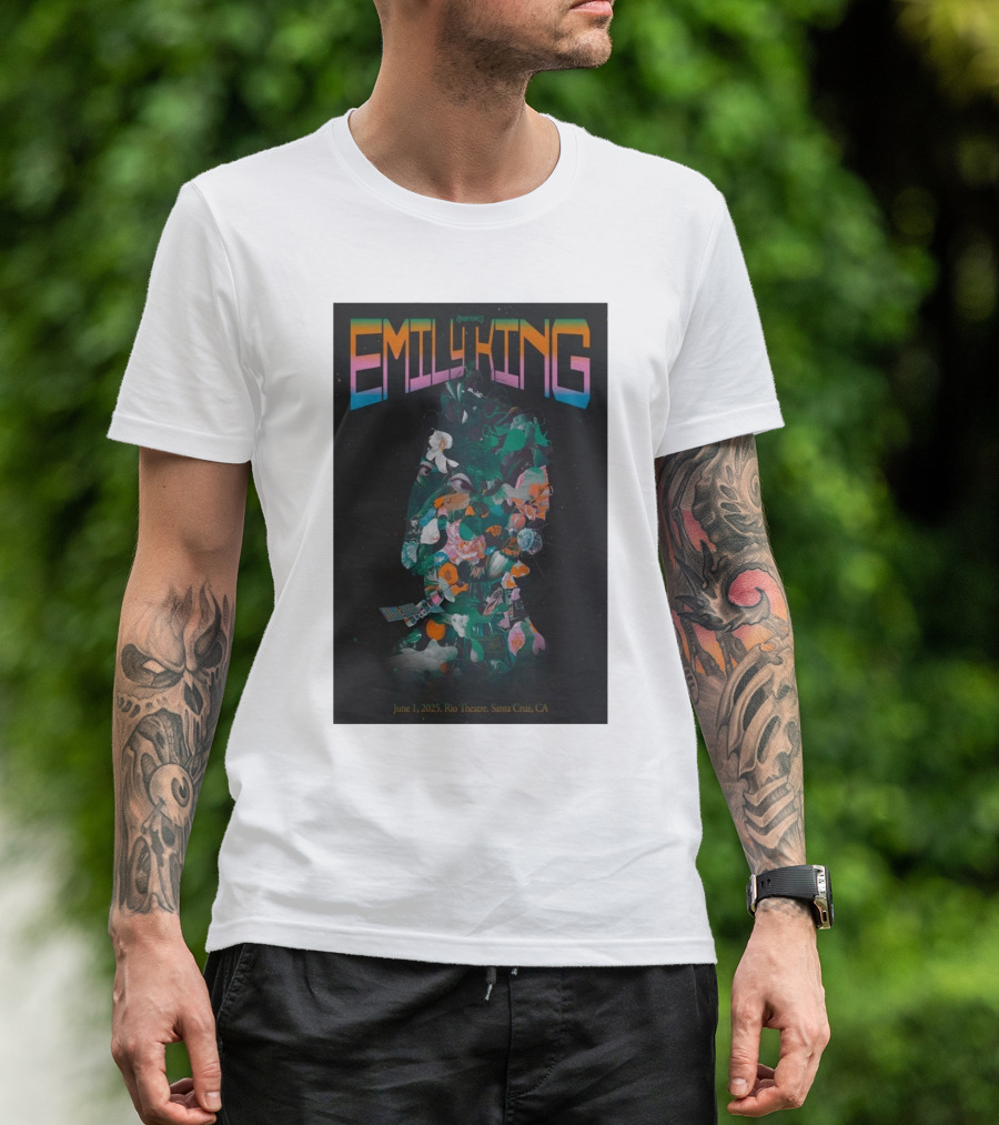 Emily King June 1 2025 Rio Theatre Santa Cruz CA Concert T-Shirt