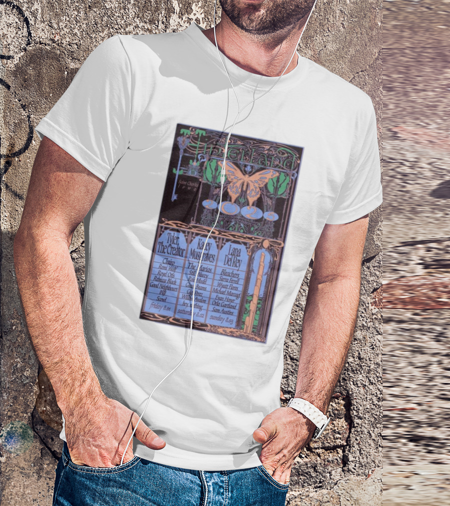 Hinterland Fest 2025 St. Charles Iowa Featuring Tyler The Creator Kacey Musgraves T-Shirt