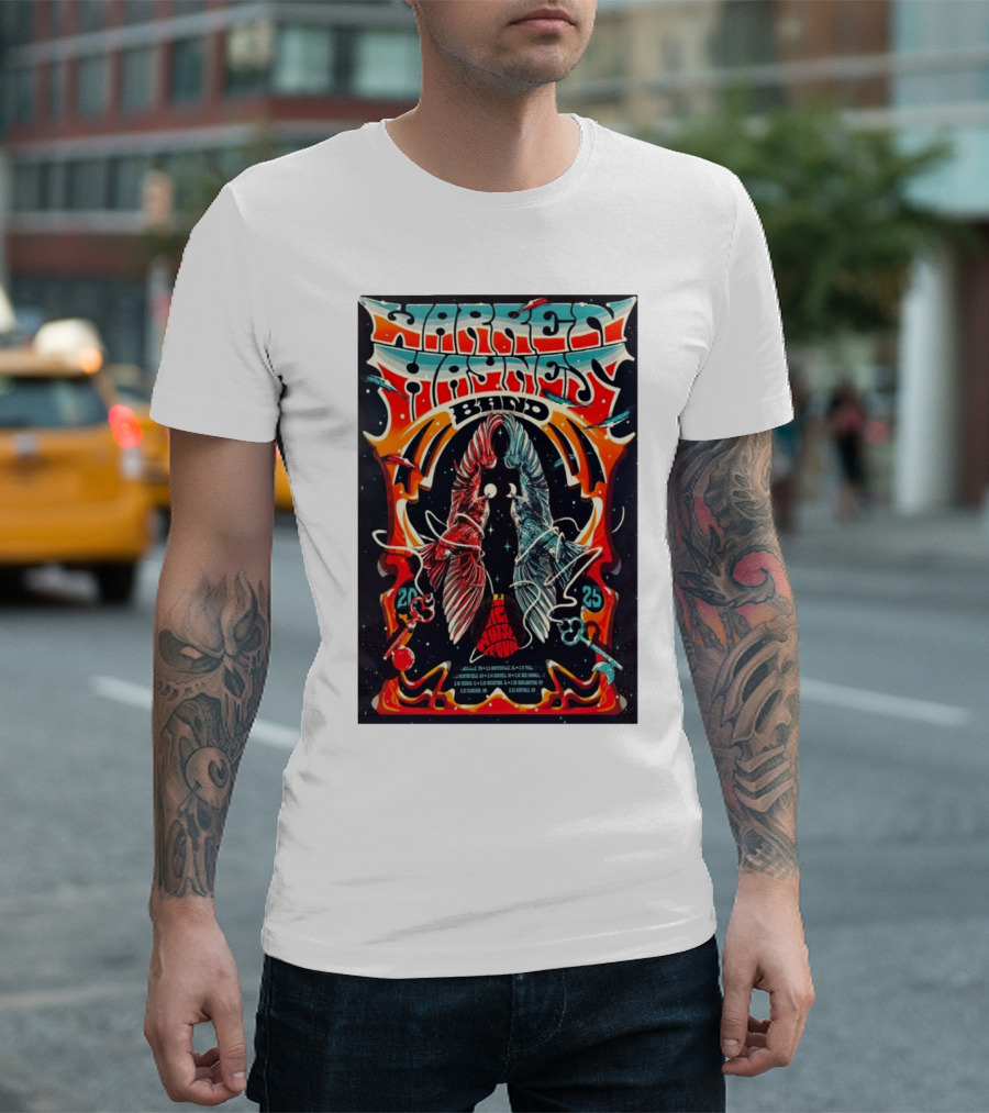 Warren Haynes Band 2025 Million Voices Whisper Winter Tour T-Shirt