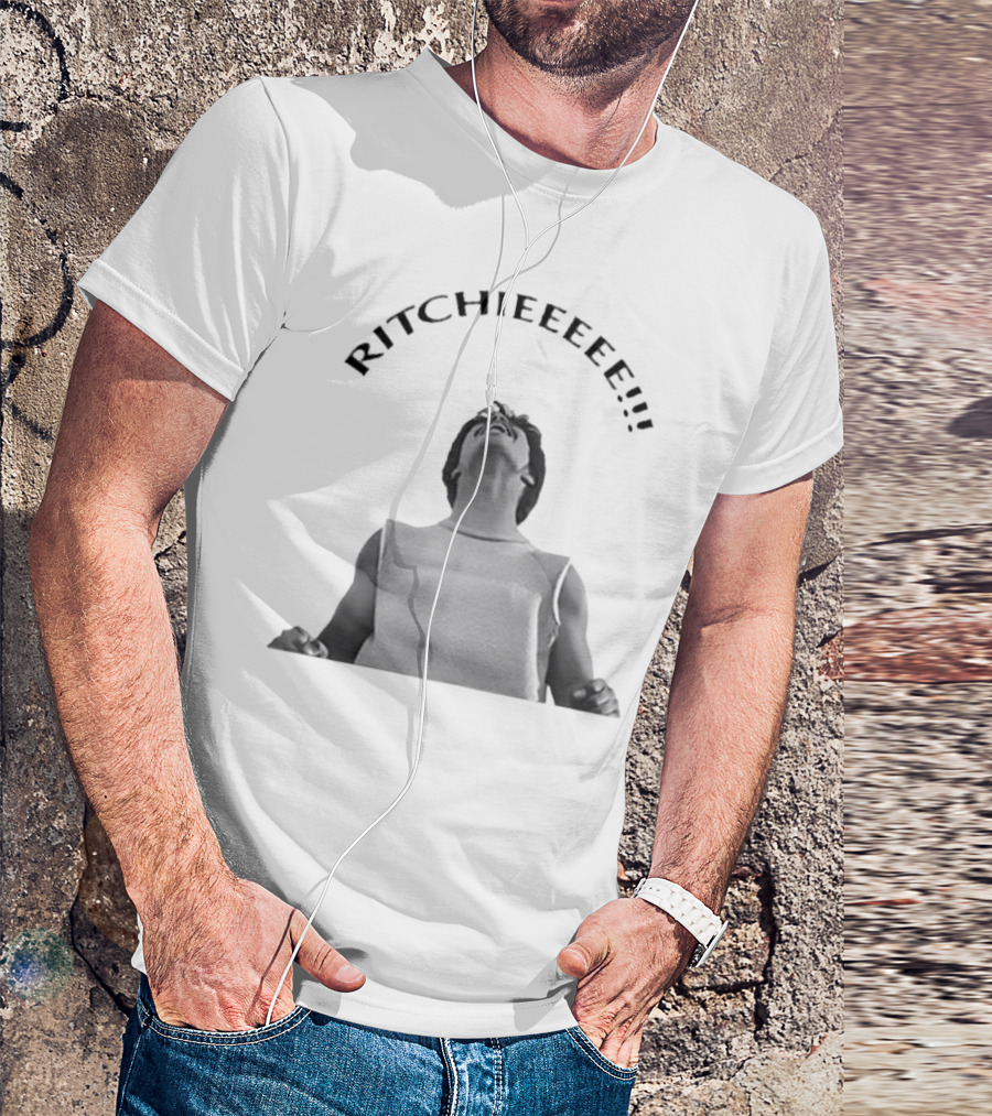 Ritchieeee Ritchie Valens Scream La Bamba Movie Meme T-Shirt