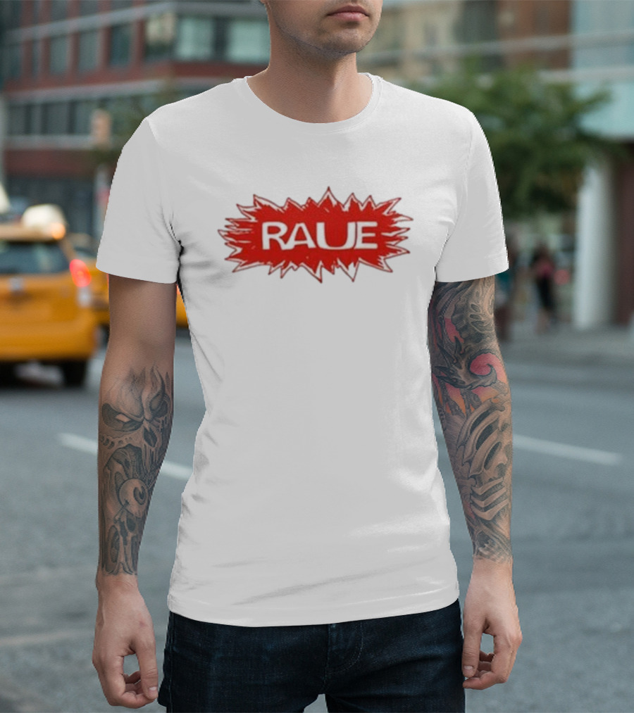 RAUE Red Sunburst Explosive Style T-Shirt