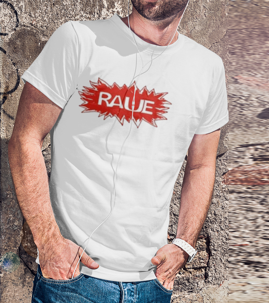 RAUE Red Sunburst Explosive Style T-Shirt