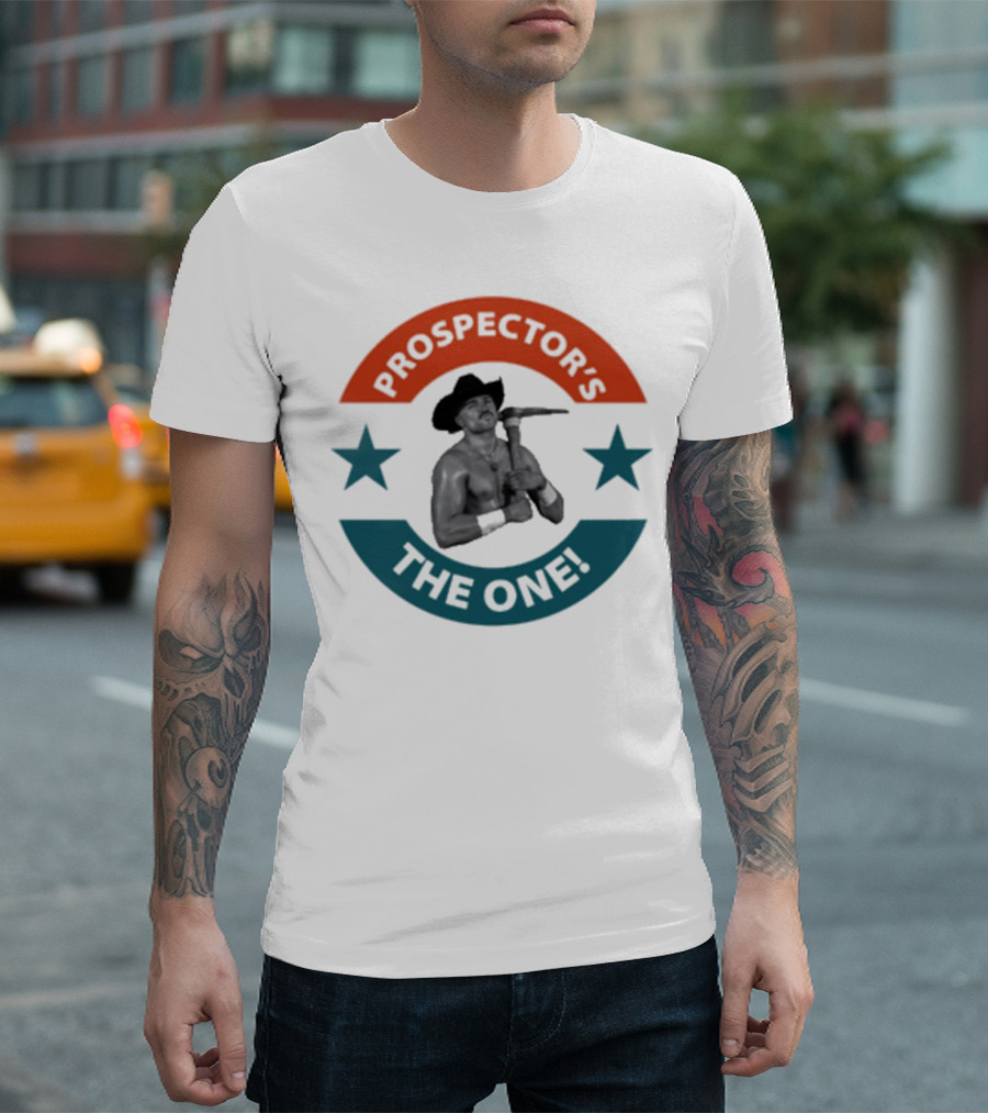 Prospector's The One Stars and Pickaxe T-Shirt