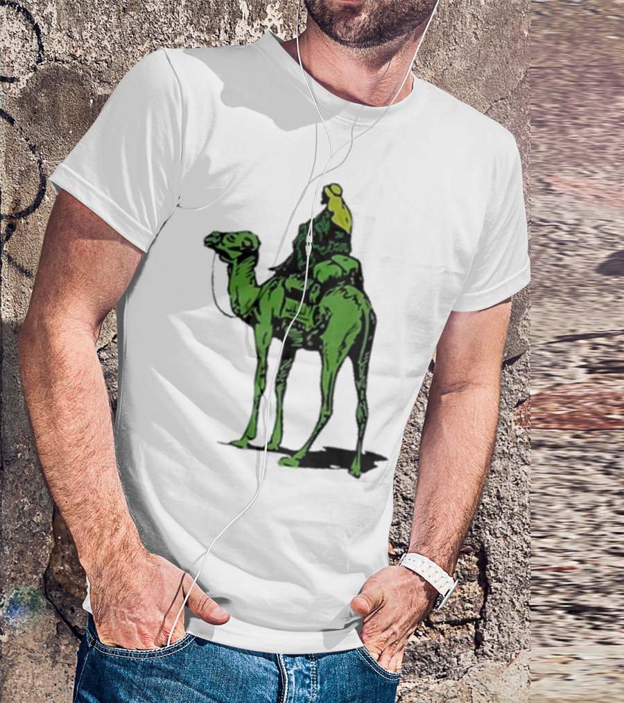 Skyler Silk Road Free Ross Camel Graphic T-Shirt
