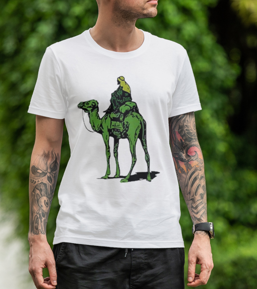 Skyler Silk Road Free Ross Camel Graphic T-Shirt