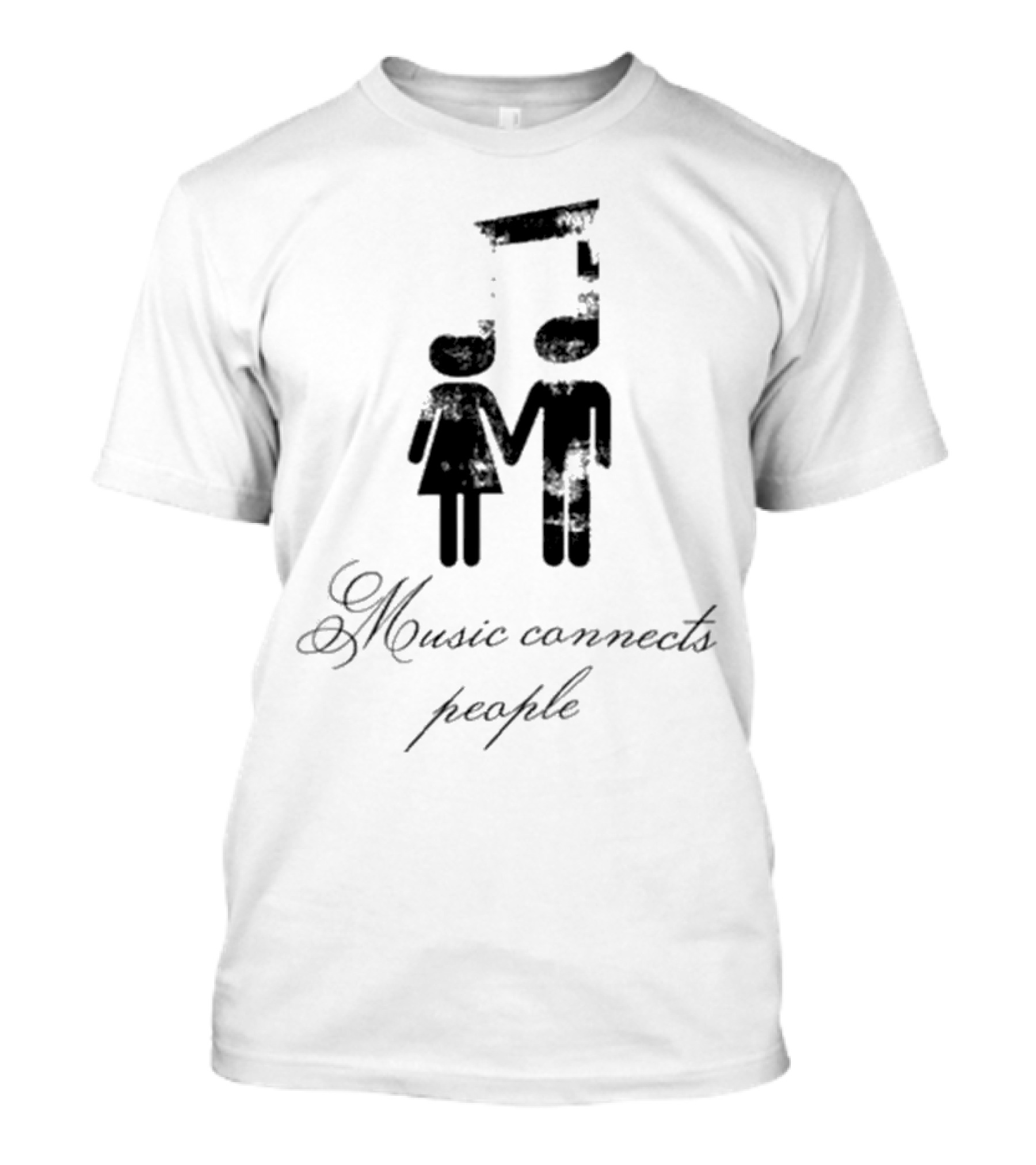 Slechthart Music Connects People Heartbeat Symphony T-Shirt