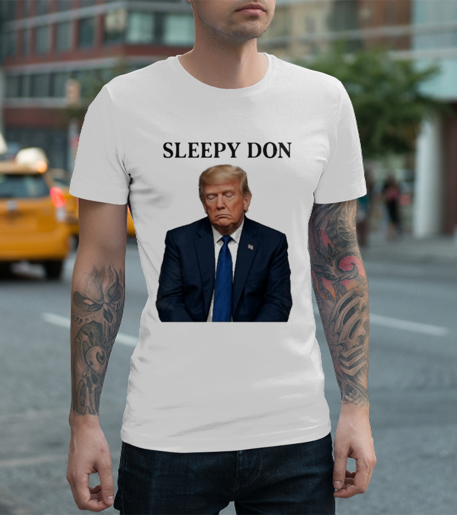 Sleepy Don Donald Trump Sleepy Joe Image T-Shirt