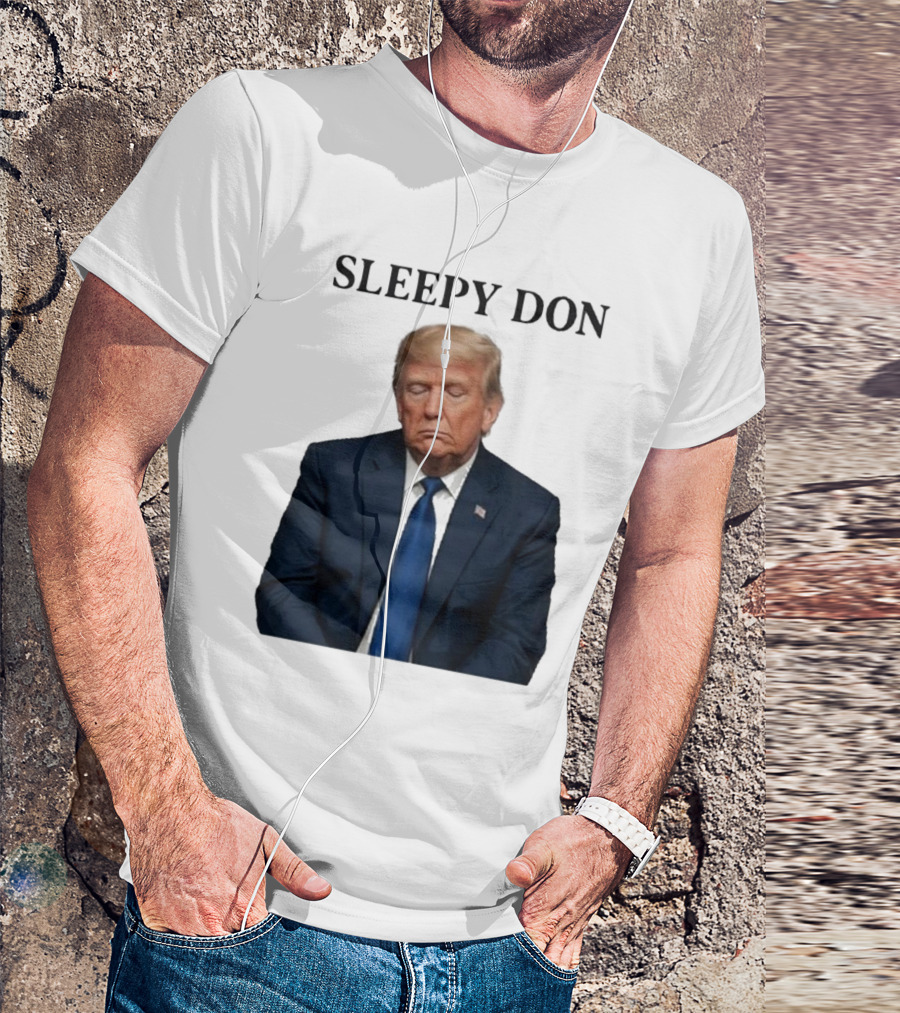 Sleepy Don Donald Trump Sleepy Joe Image T-Shirt