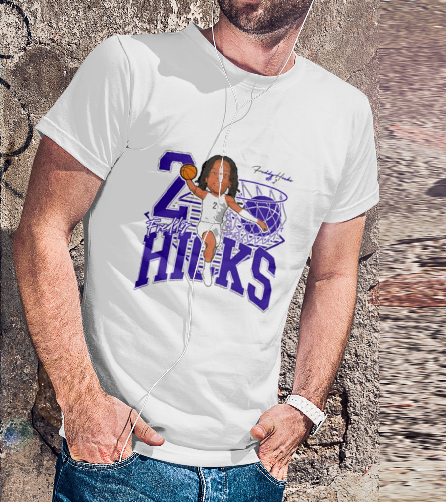 Freddy Hicks Tarleton State Basketball Number 20 T-Shirt