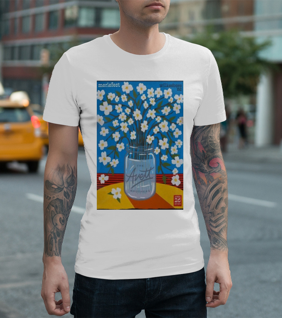 Merlefest Wilkesboro NC The Avett Brothers April 26 2025 T-Shirt