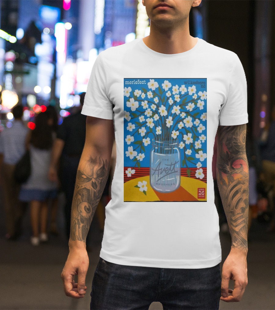 Merlefest Wilkesboro NC The Avett Brothers April 26 2025 T-Shirt