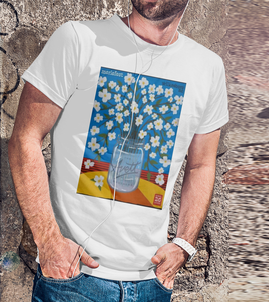 Merlefest Wilkesboro NC The Avett Brothers April 26 2025 T-Shirt