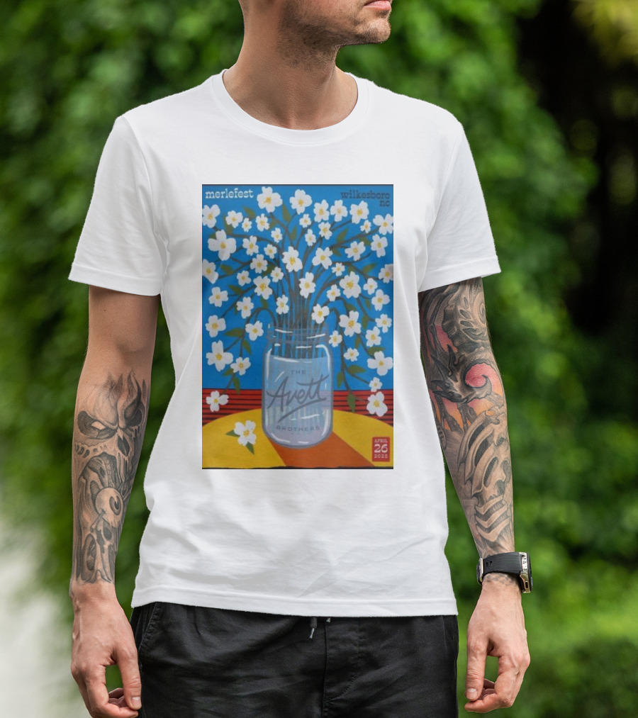 Merlefest Wilkesboro NC The Avett Brothers April 26 2025 T-Shirt