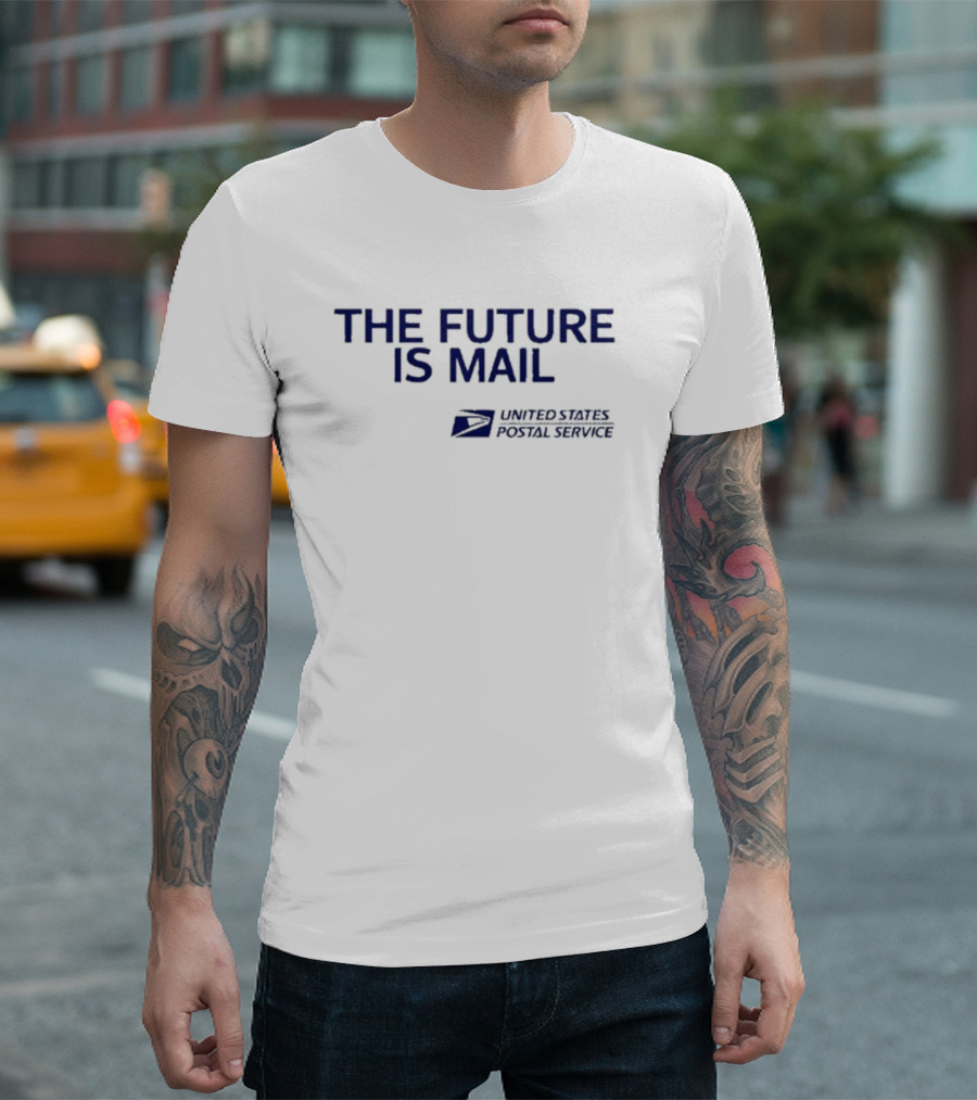 The Future Is Mail United States Postal Service T-Shirt