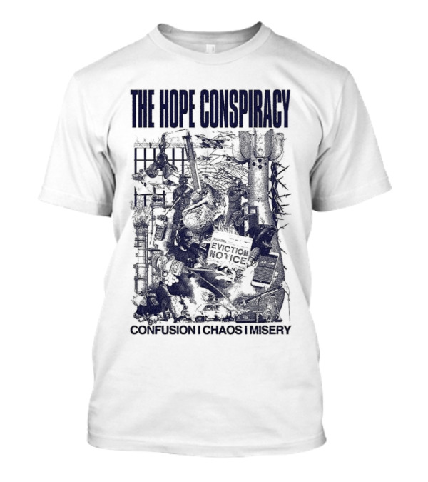 The Hope Conspiracy Branca CCM Natural Vintage-Style Imagery T-Shirt