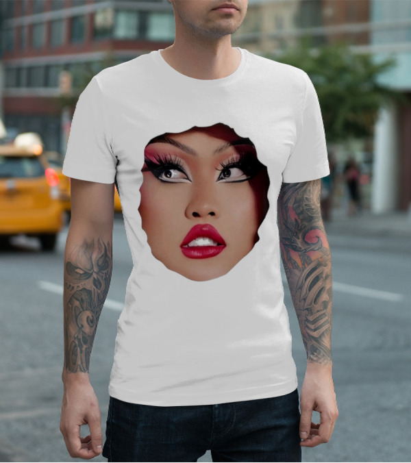 The Joella Dynasty Joella’s Hole Face Art Portrait T-Shirt