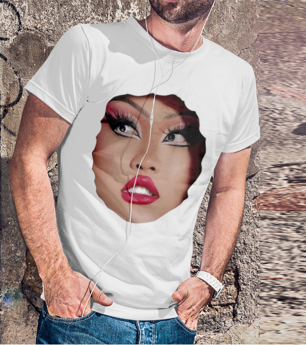 The Joella Dynasty Joella’s Hole Face Art Portrait T-Shirt