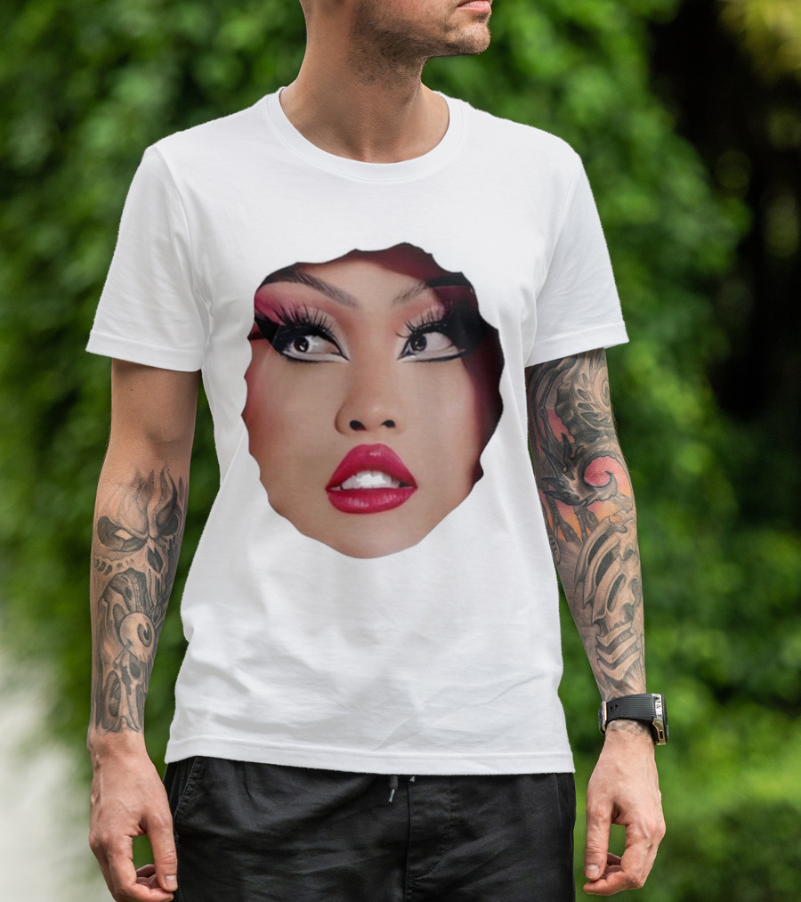 The Joella Dynasty Joella’s Hole Face Art Portrait T-Shirt