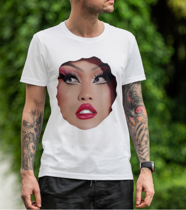The Joella Dynasty Joella’s Hole Face Art Portrait T-Shirt
