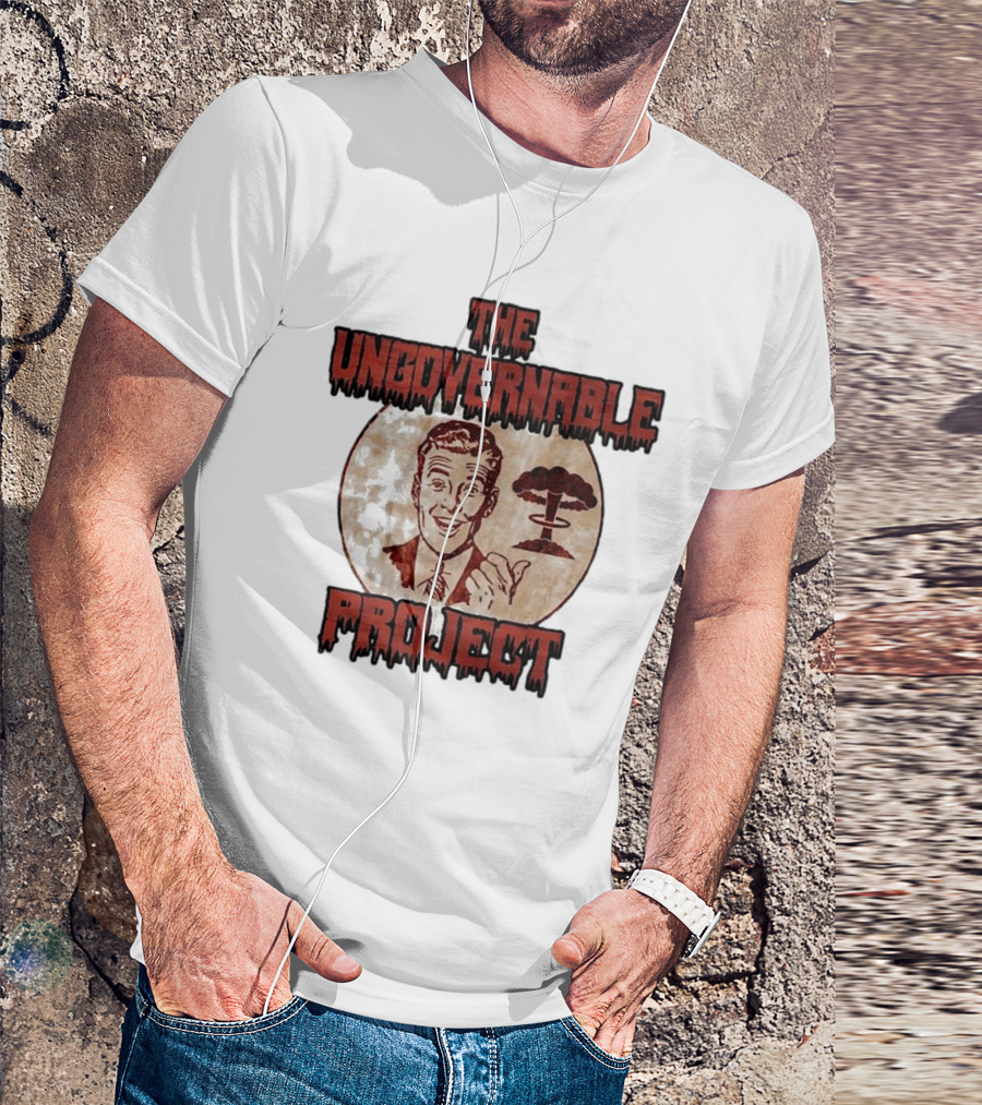 The Ungovernable Project Vintage Cartoon Nuclear Explosion T-Shirt