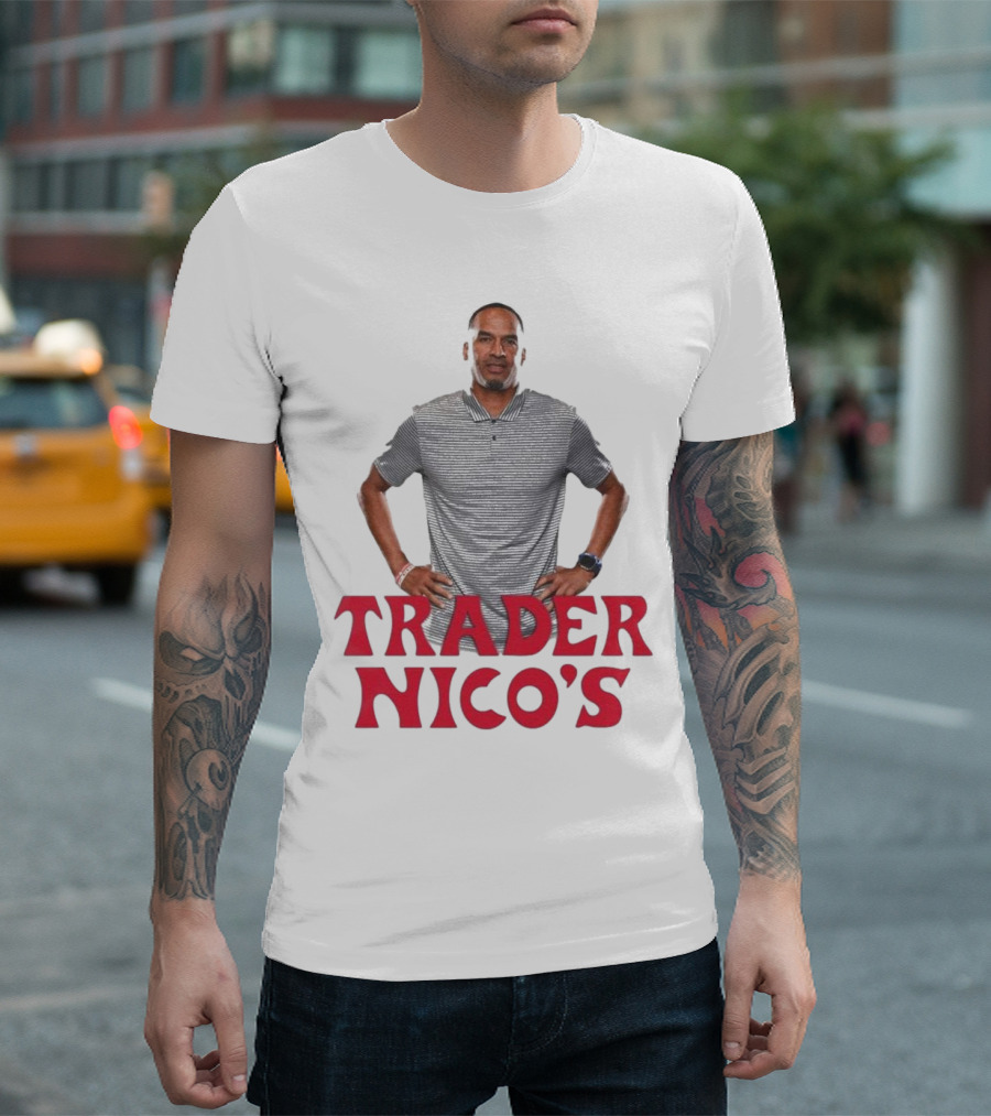 TRADER NICO'S Striped Polo Outfit T-Shirt