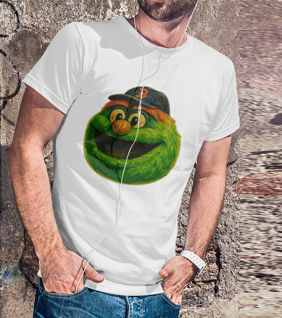 Wally The Green Monster Boston Red Sox Iconic Logo T-Shirt