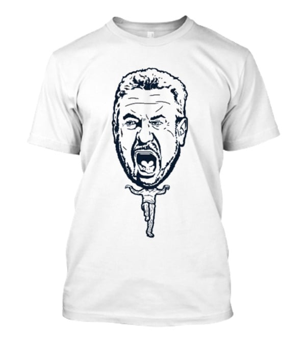 We’re Marching With Bruce Face Drawing T-Shirt