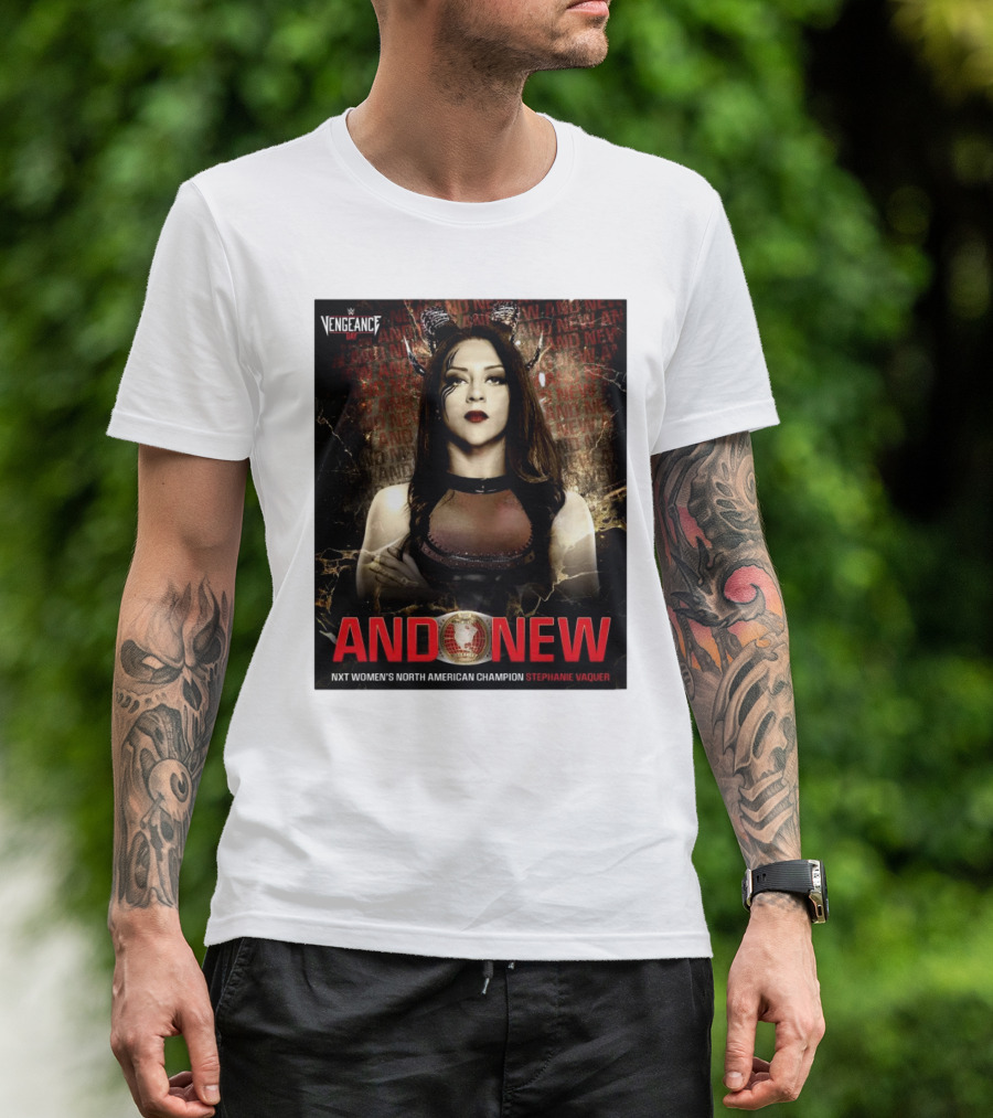 WWE Vengeance Day And New NXT Women’s North American Champion Stephanie Vaquer T-Shirt