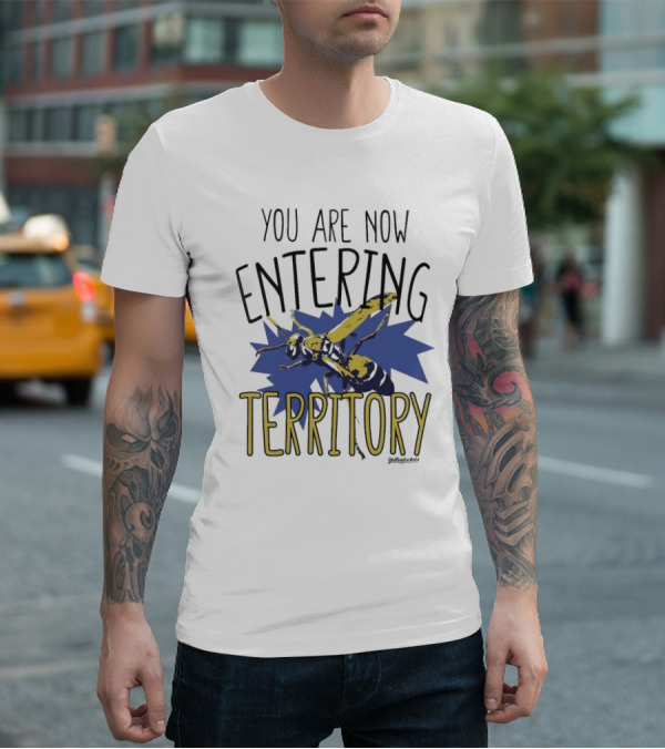 Yellowjackets You Are Now Entering Territory T-Shirt