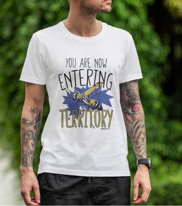Yellowjackets You Are Now Entering Territory T-Shirt