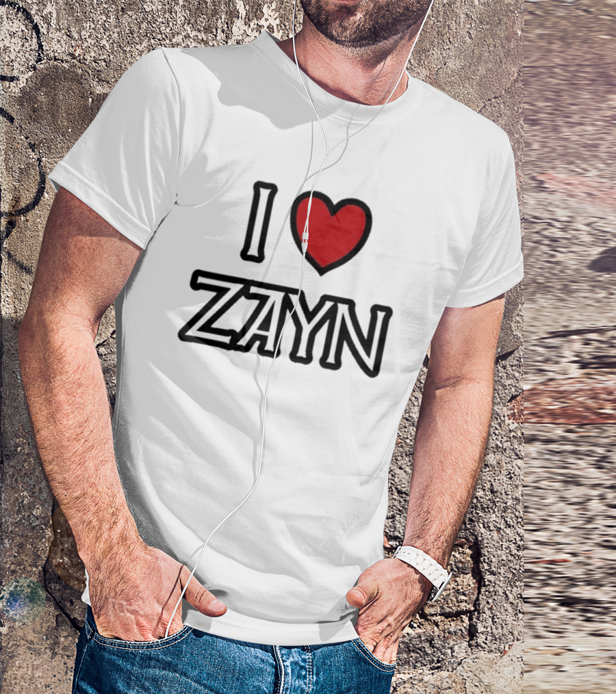 Zayn Squad Brasil I Love Zayn Ringer T-Shirt