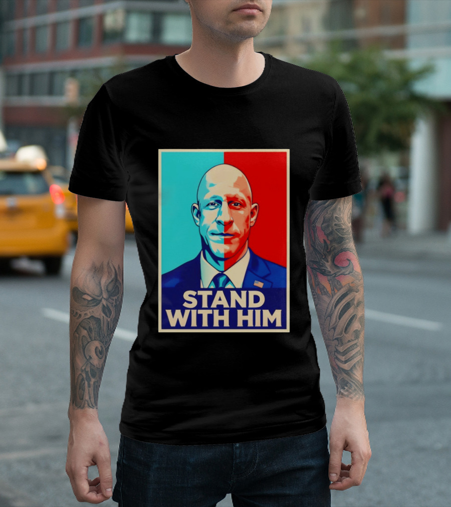 Stand With Him Brian McGinnis Hope Style Supporting Israel T-Shirt