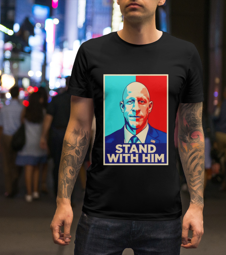 Stand With Him Brian McGinnis Hope Style Supporting Israel T-Shirt