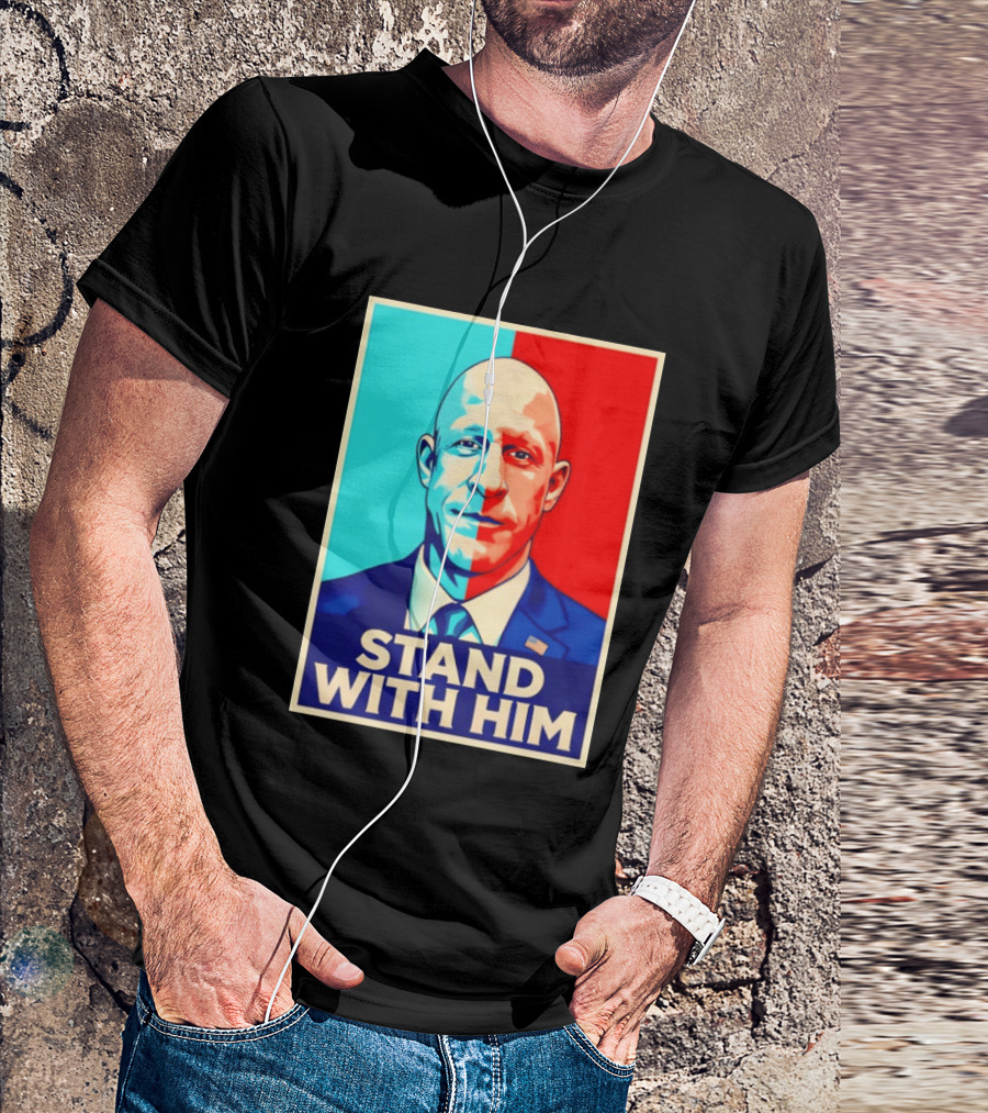Stand With Him Brian McGinnis Hope Style Supporting Israel T-Shirt