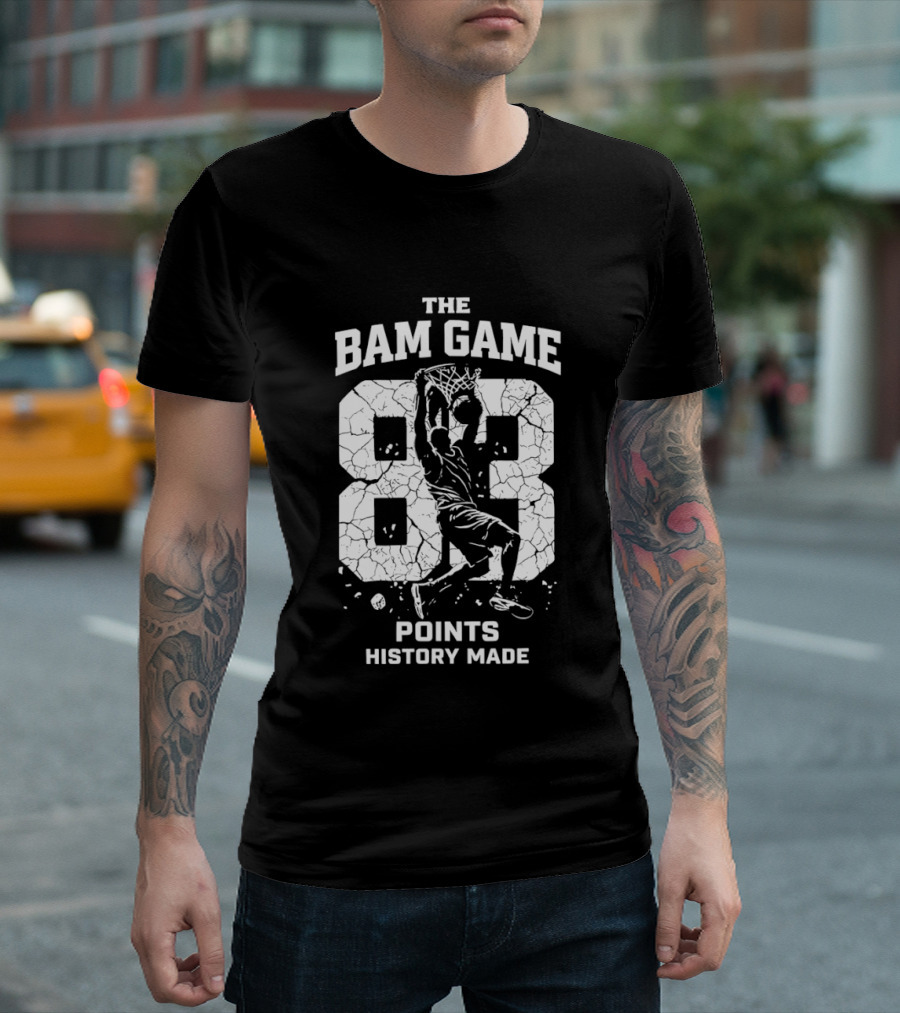Bam Adebayo Miami Heat The Bam Game 83 Points History Made T-Shirt