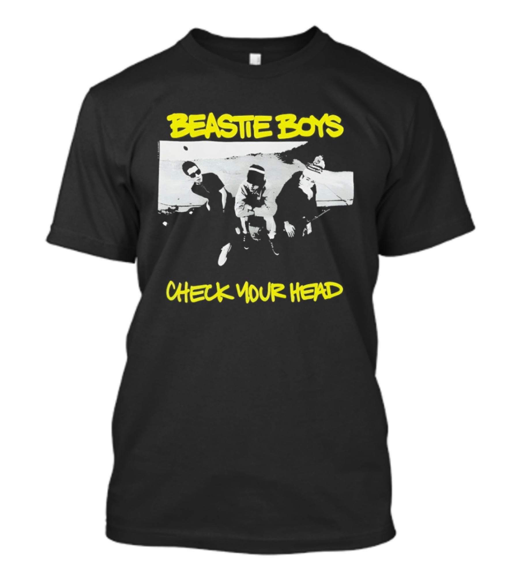 Beastie Boys Check Your Head Album Cover Yellow T-Shirt