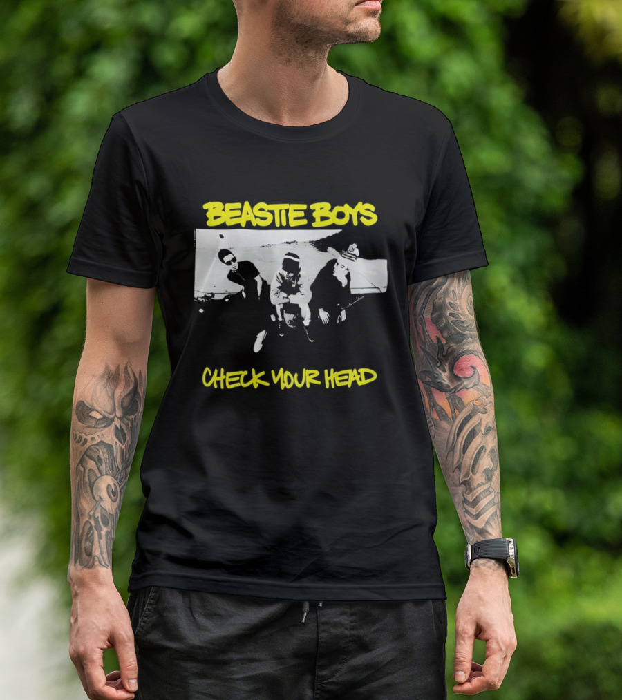 Beastie Boys Check Your Head Album Cover Yellow T-Shirt