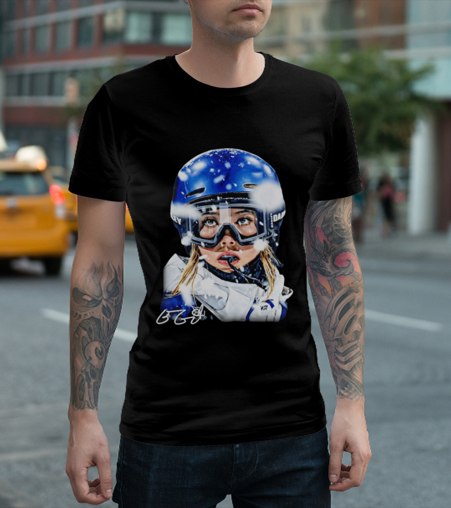 Eileen Gu Aura Snowboard Oakley Goggles Winter Sports T-Shirt