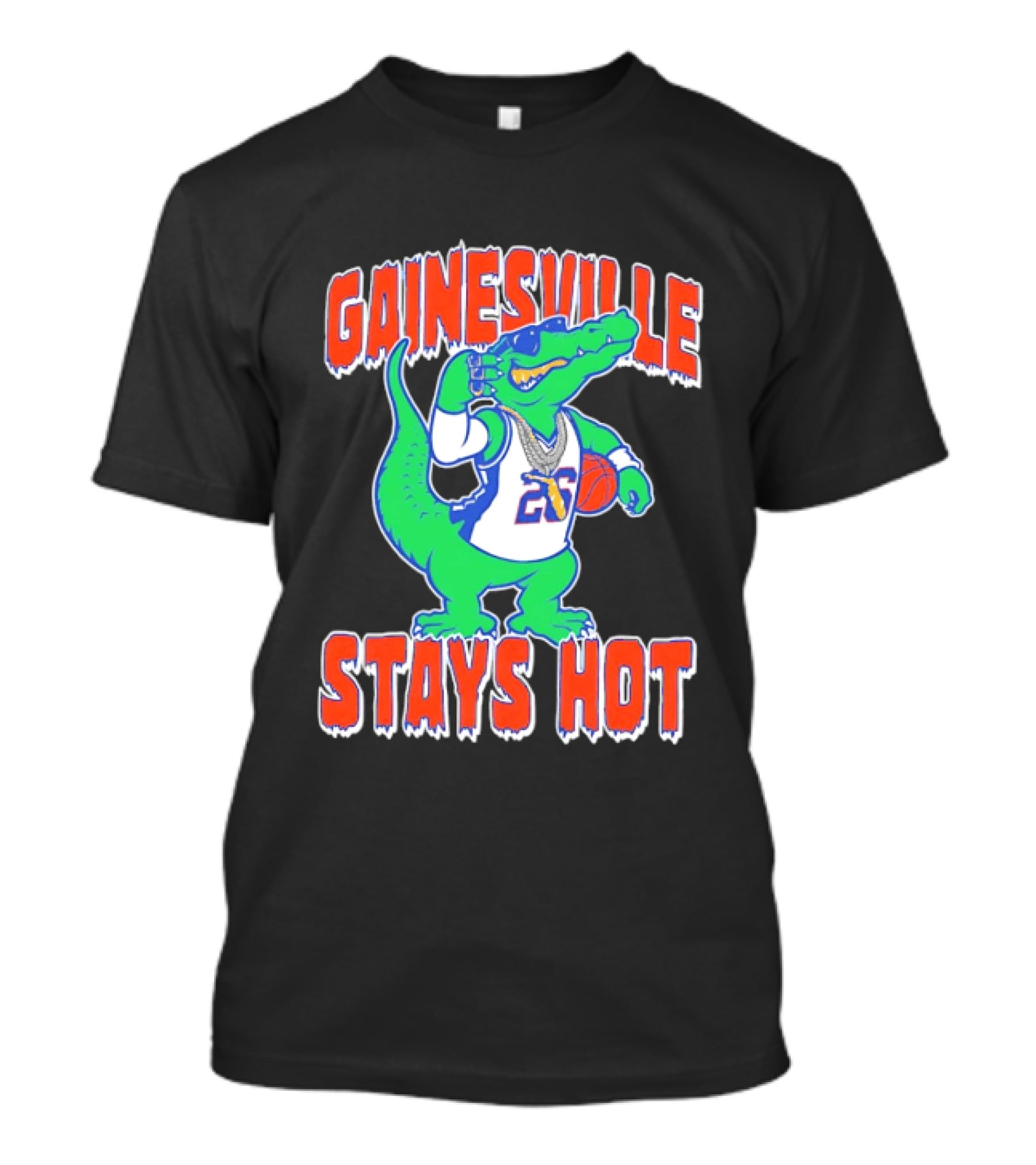 Gainesville Stays Hot Florida Gator Basketball 26 Sunglasses T-Shirt
