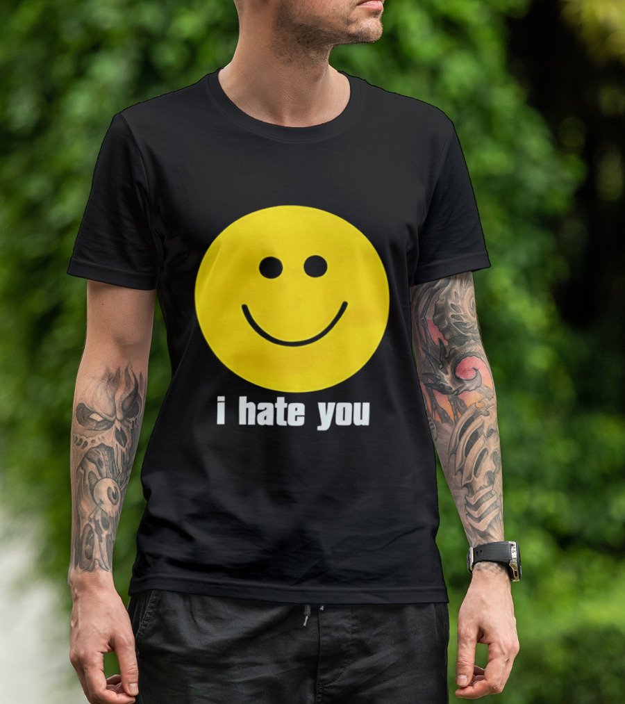Harry I Hate You Smiley Face T-Shirt