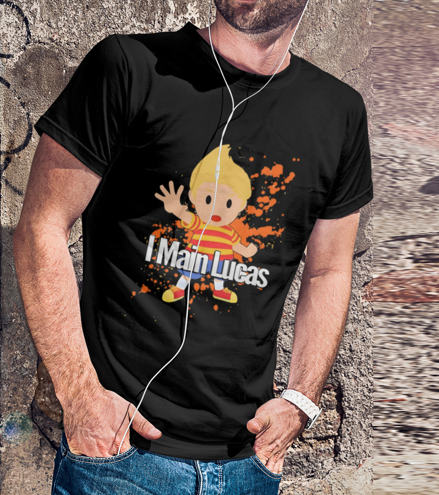 I Main Lucas Super Smash Bros Game T-Shirt