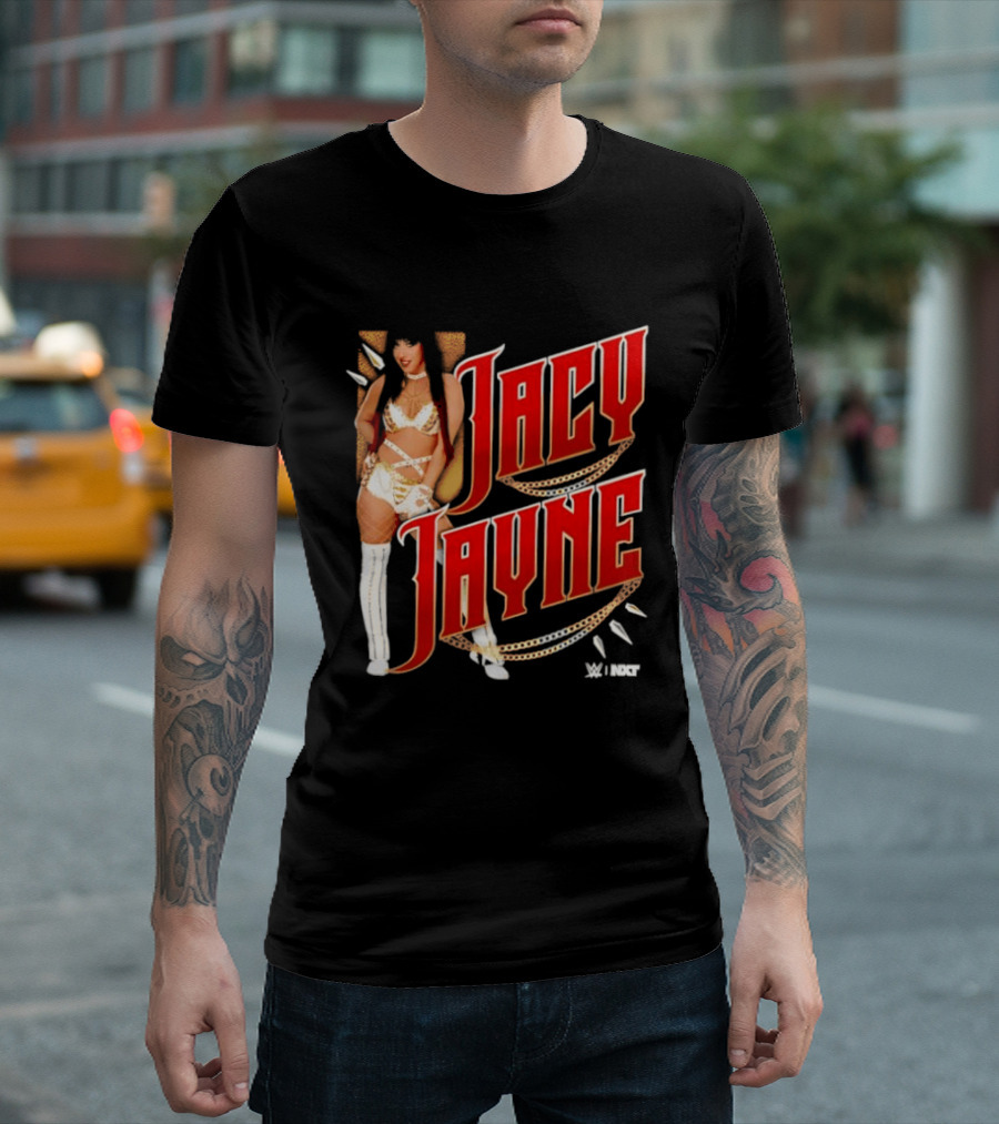 Jacy Jayne WWE NXT Women Professional Wrestler Outfit T-Shirt