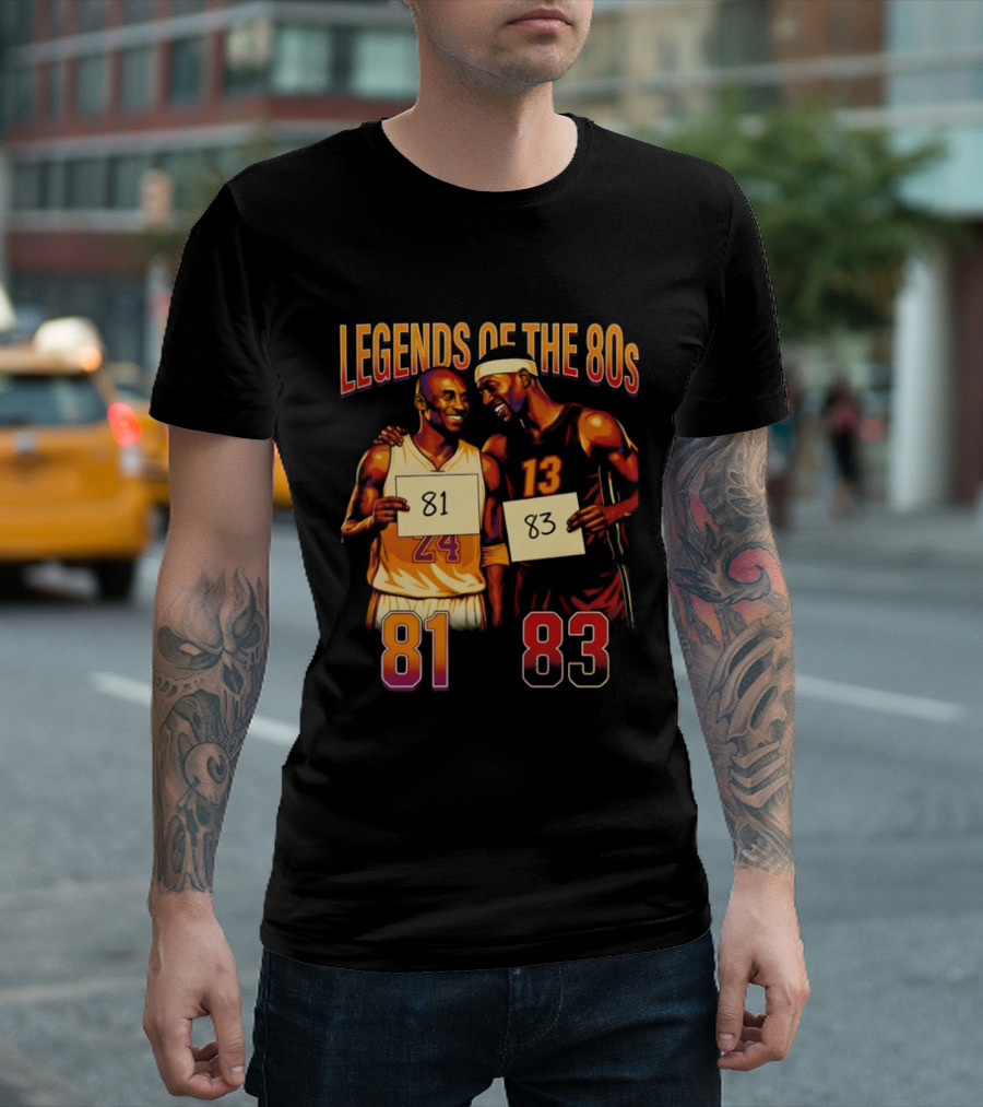 Legends Of The 80s 81 83 T-Shirt